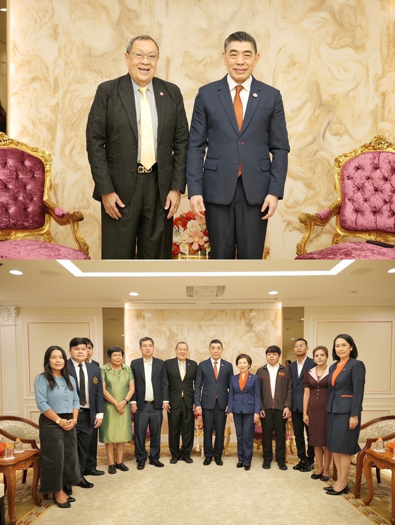 กรรมการผู้จัดการ ธนาคารอาคารสงเคราะห์ ต้อนรับคณะผู้บริหารขอบคุณ   