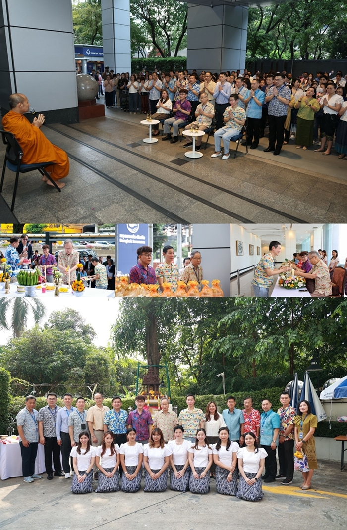 กรุงเทพประกันภัยจัดพิธีทำบุญในโอกาสครบรอบ 78 ปี   