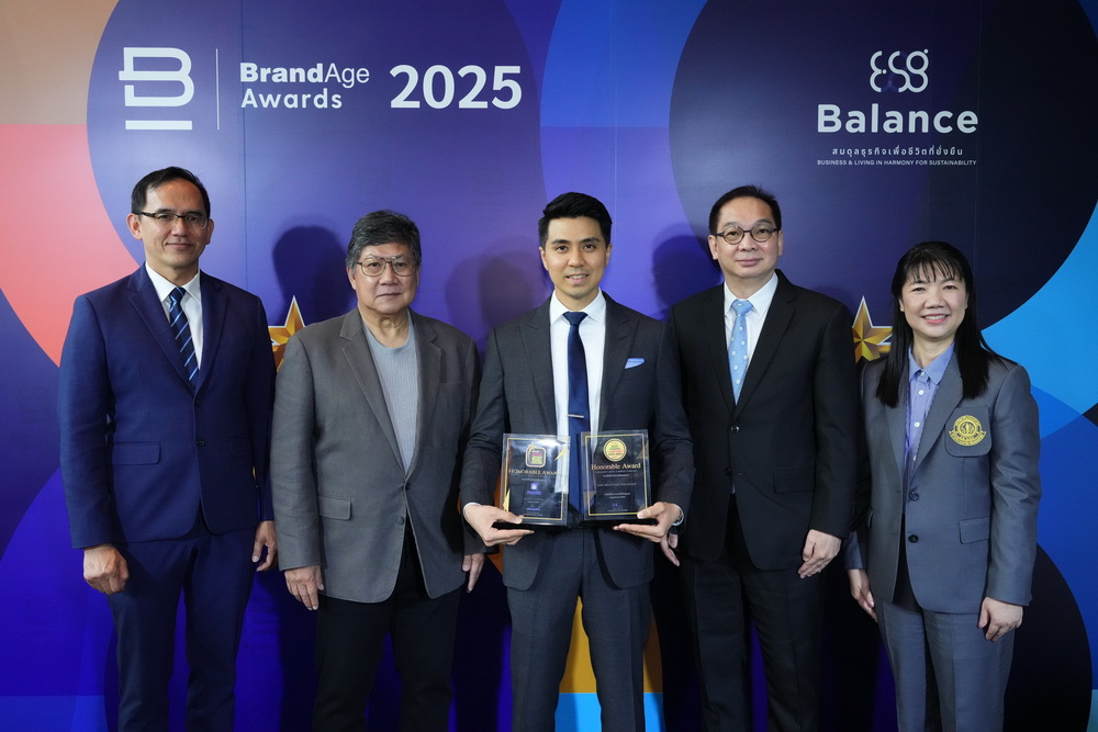 วิริยะประกันภัย คว้ารางวัล 2025 Thailand’s Most Admired Brand & Company   