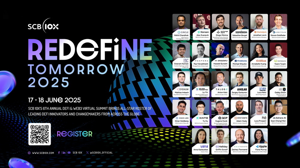 SCB 10Xจัดงาน"REDeFiNE TOMORROW 2025