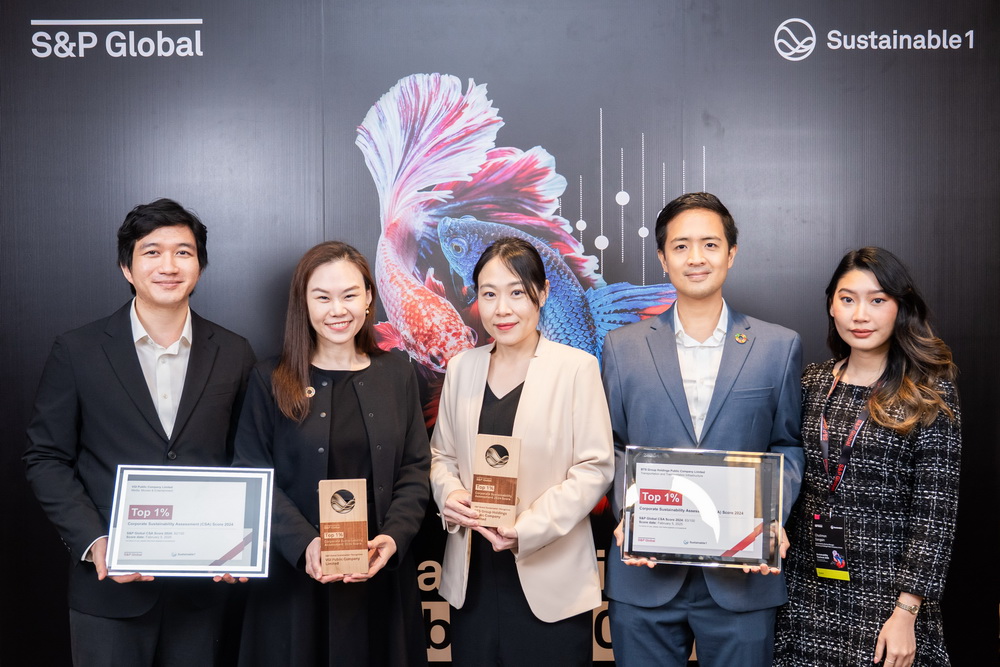 บีทีเอส กรุ๊ปฯรับการจัดอันดับผู้นำการขนส่งที่ยั่งยืนอันดับ1ของโลกปีที่5  