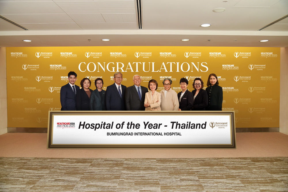 โรงพยาบาลบำรุงราษฎร์ คว้ารางวัล Hospital of the Year-Thailand   